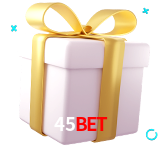 Receba seus bônus de boas-vindas no 45Bet